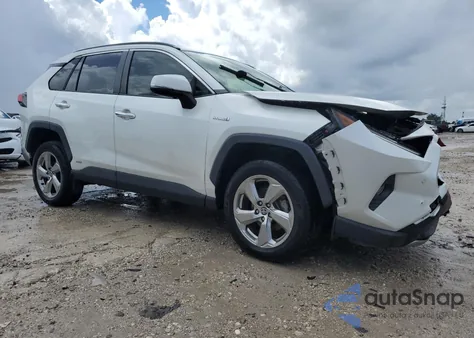 2020 Toyota Rav4 Hybrid Limited z USA, uszkodzony, nr VIN JTMDWRFV4LD059699